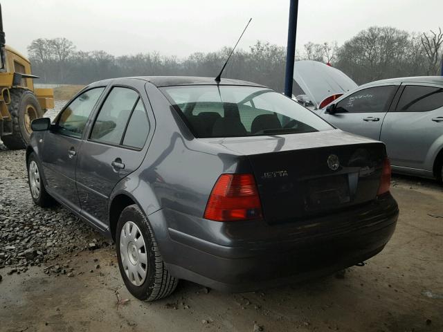 3VWRK69M53M085085 - 2003 VOLKSWAGEN JETTA GL GRAY photo 3