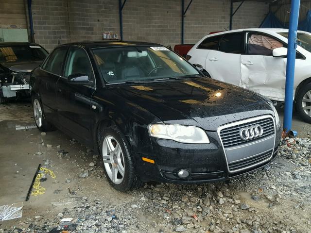 WAUAF78E26A223197 - 2006 AUDI A4 2 BLACK photo 1