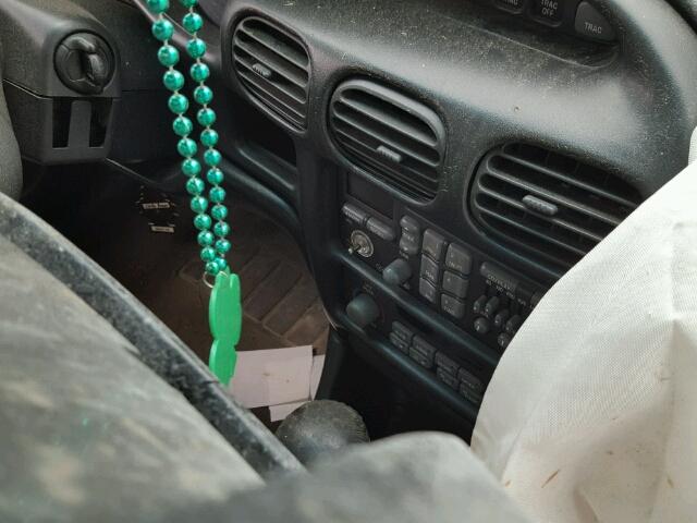 1G2WP12K3XF208976 - 1999 PONTIAC GRAND PRIX BLACK photo 9