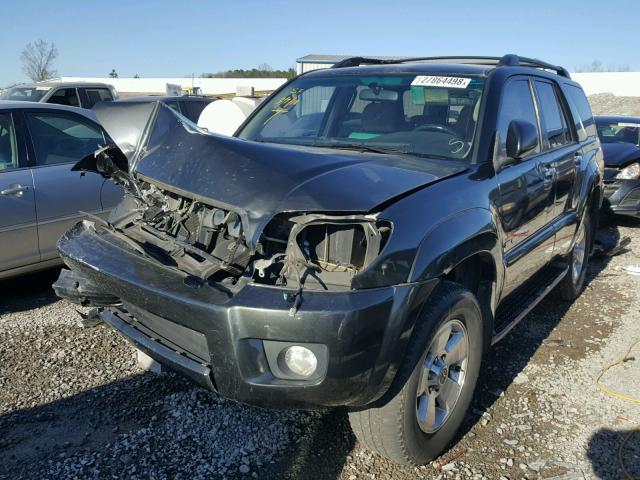 JTEBU14R478097285 - 2007 TOYOTA 4RUNNER SR CHARCOAL photo 2