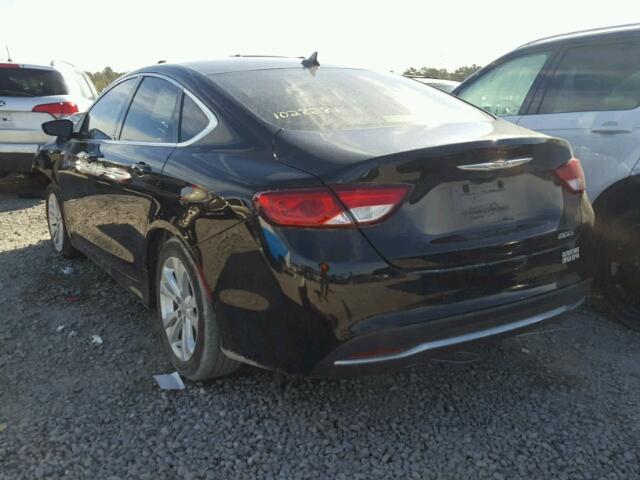 1C3CCCAB4HN510683 - 2017 CHRYSLER 200 LIMITE BLACK photo 3