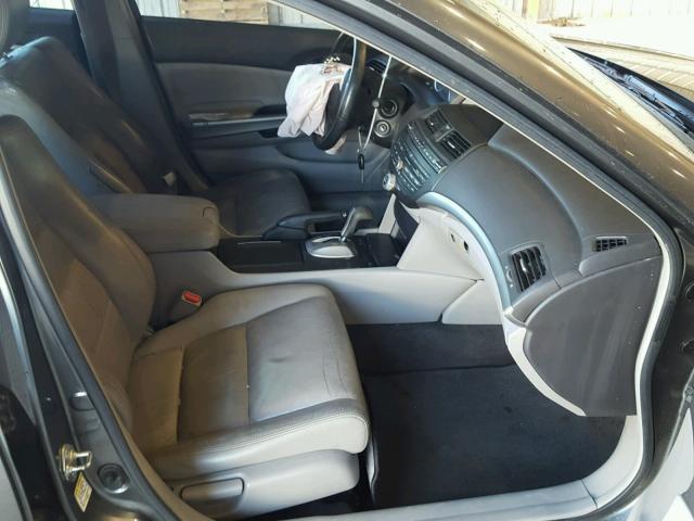 JHMCP26808C066042 - 2008 HONDA ACCORD EXL GRAY photo 5