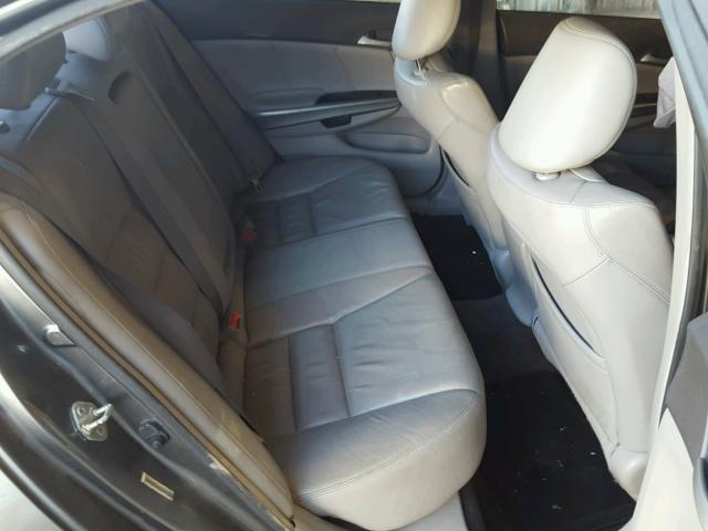 JHMCP26808C066042 - 2008 HONDA ACCORD EXL GRAY photo 6