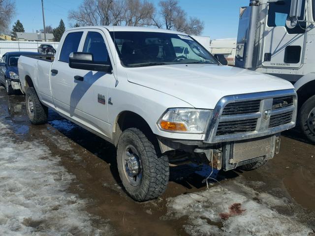 3C6UD5HL8CG225632 - 2012 DODGE RAM 2500 S WHITE photo 1