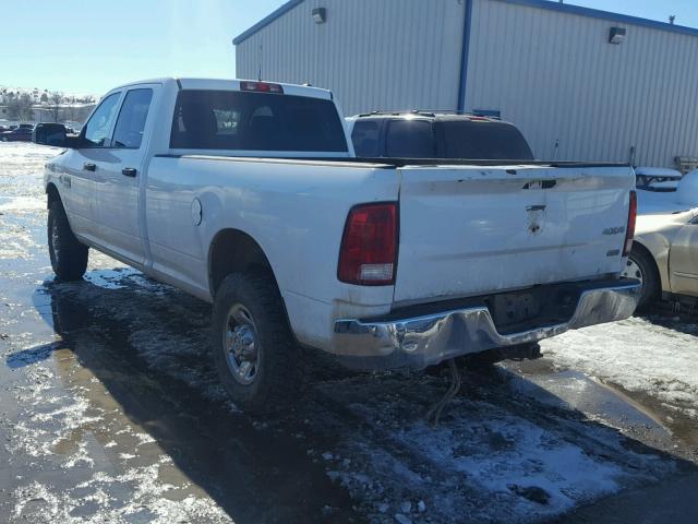 3C6UD5HL8CG225632 - 2012 DODGE RAM 2500 S WHITE photo 3