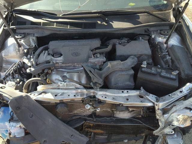 4T1BF1FK4DU260644 - 2013 TOYOTA CAMRY L SILVER photo 7