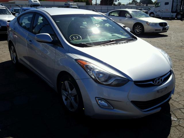 5NPDH4AE6DH308827 - 2013 HYUNDAI ELANTRA GL SILVER photo 1