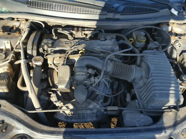 1B3EL46X55N696276 - 2005 DODGE STRATUS SX BLUE photo 7