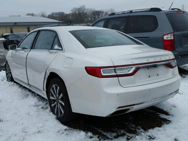 1LN6L9PK5H5624657 - 2017 LINCOLN CONTINENTA WHITE photo 3