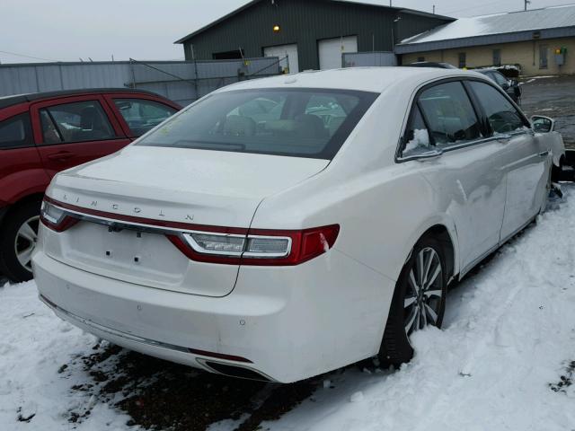 1LN6L9PK5H5624657 - 2017 LINCOLN CONTINENTA WHITE photo 4