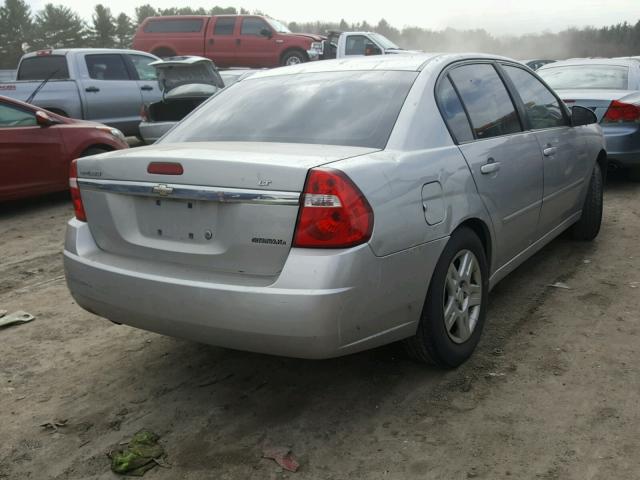 1G1ZT58F37F284146 - 2007 CHEVROLET MALIBU LT GRAY photo 4