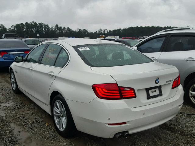 WBA5A5C59FD517125 - 2015 BMW 528 I WHITE photo 3