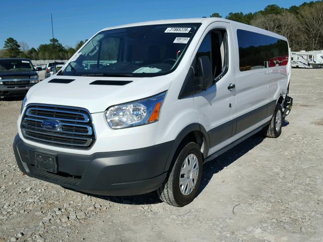 1FBZX2YM6HKB05104 - 2017 FORD TRANSIT T- WHITE photo 2