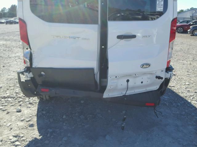 1FBZX2YM6HKB05104 - 2017 FORD TRANSIT T- WHITE photo 9