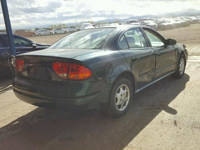 1G3NL52F52C267650 - 2002 OLDSMOBILE ALERO GL GREEN photo 4