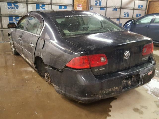 1G4HD57237U156544 - 2007 BUICK LUCERNE CX BLACK photo 3