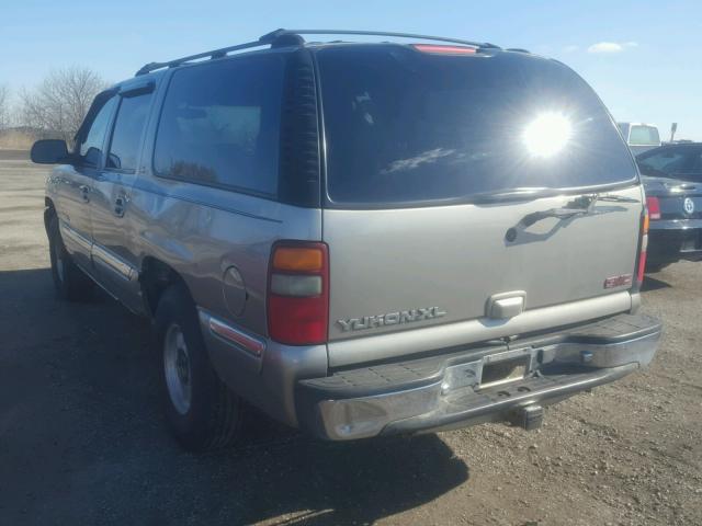 3GKFK16T9YG109709 - 2000 GMC YUKON XL K BEIGE photo 3