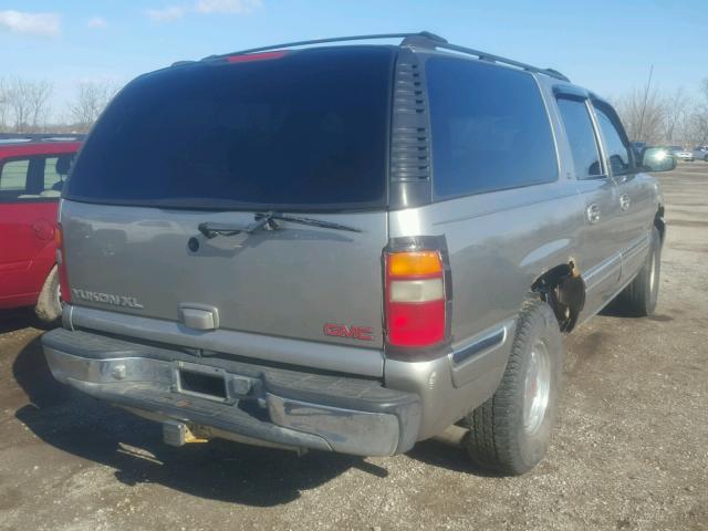 3GKFK16T9YG109709 - 2000 GMC YUKON XL K BEIGE photo 4