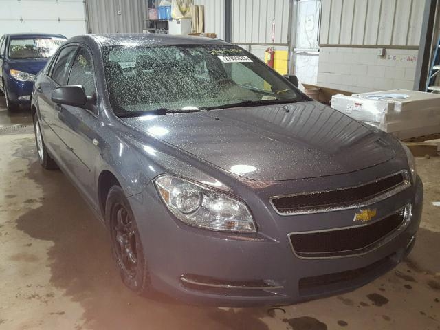 1G1ZG57B684300873 - 2008 CHEVROLET MALIBU LS GRAY photo 1