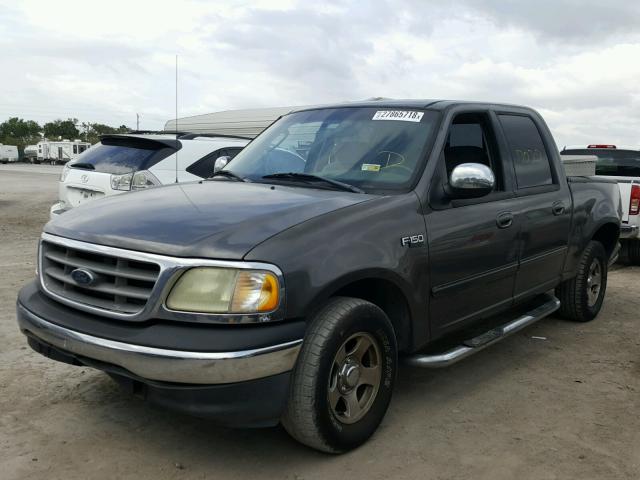 1FTRW07632KD29153 - 2002 FORD F150 SUPER GRAY photo 2