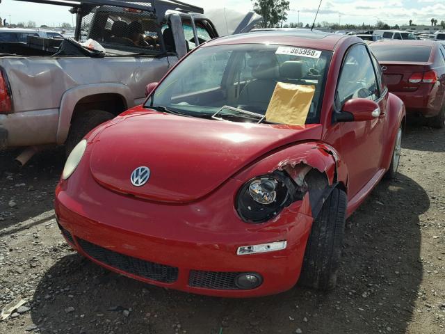 3VWSW31C17M502991 - 2007 VOLKSWAGEN NEW BEETLE 红色 照片 2