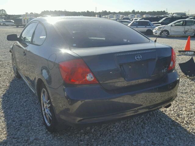 JTKDE177650015744 - 2005 TOYOTA SCION TC 石墨色 照片 3