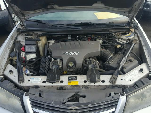 2G1WH55K419235639 - 2001 CHEVROLET IMPALA LS SILVER photo 7