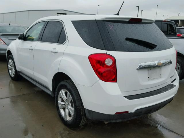 2GNALAEK5E6191593 - 2014 CHEVROLET EQUINOX LS WHITE photo 3