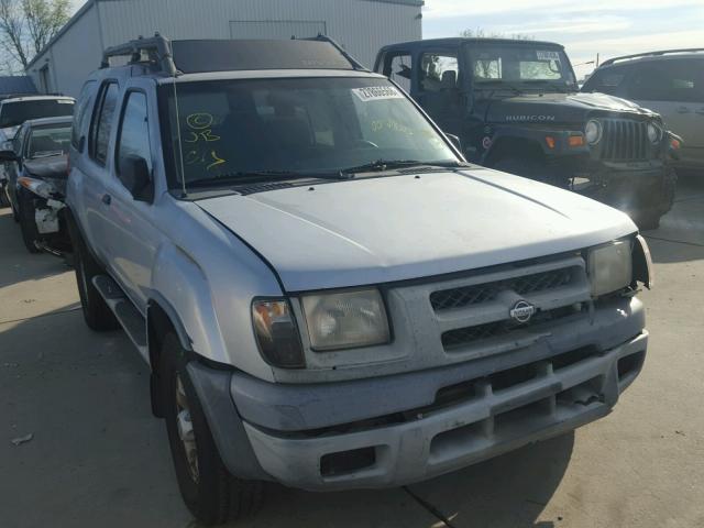 5N1ED28YXYC538565 - 2000 NISSAN XTERRA XE SILVER photo 1