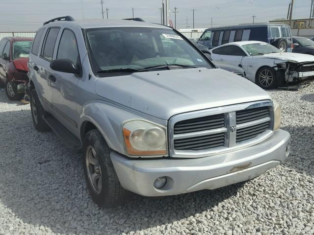 1D4HB48D05F510626 - 2005 DODGE DURANGO SL SILVER photo 1