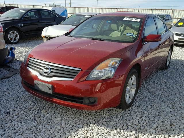 1N4CL21E57C199863 - 2007 NISSAN ALTIMA HYB RED photo 2