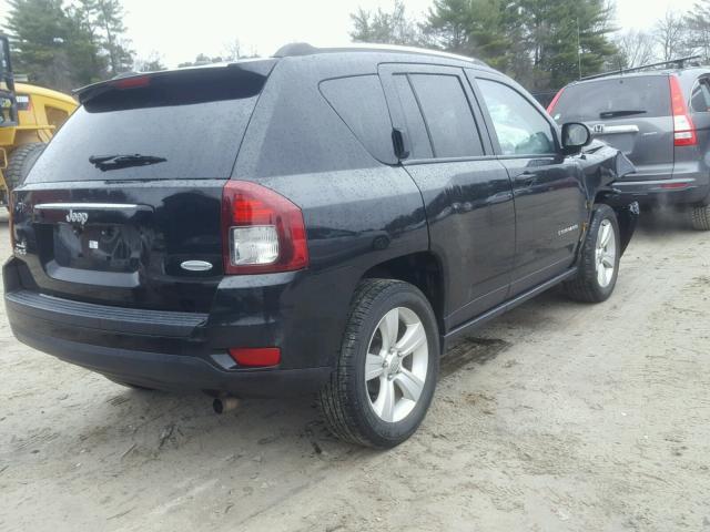 1C4NJDEB0ED792901 - 2014 JEEP COMPASS LA BLACK photo 4