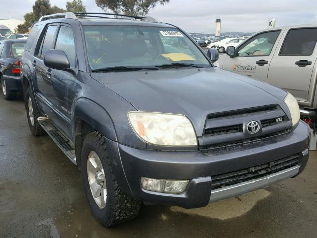 JTEBT17R930015588 - 2003 TOYOTA 4RUNNER LI CHARCOAL photo 1