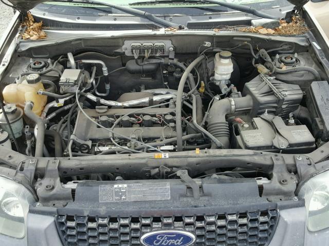 1FMYU02Z57KA77850 - 2007 FORD ESCAPE XLS BROWN photo 7