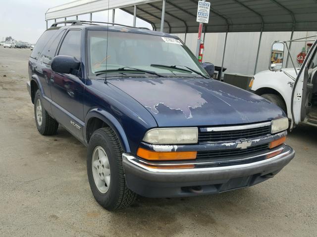 1GNCT18WXXK216205 - 1999 CHEVROLET BLAZER BLUE photo 1