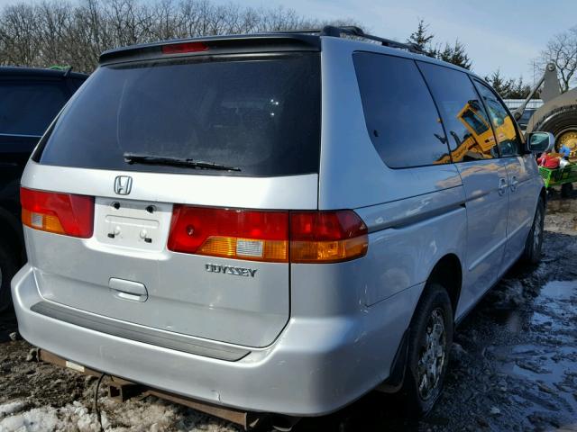 5FNRL18693B085116 - 2003 HONDA ODYSSEY EX SILVER photo 4