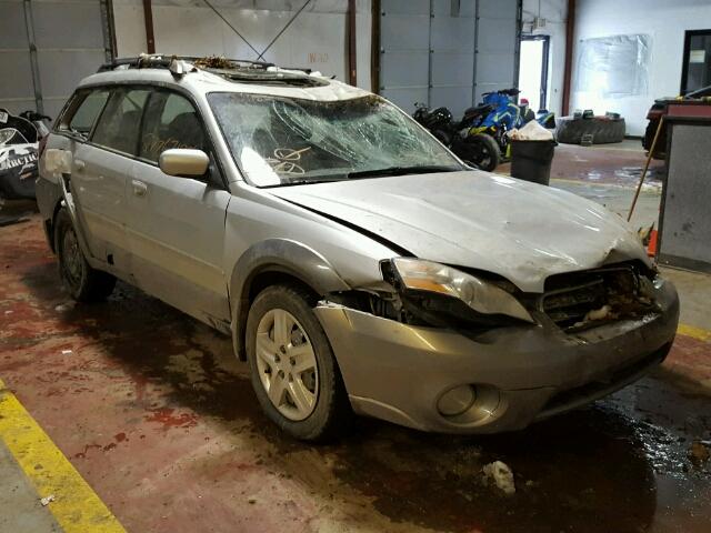 4S4BP62C567313586 - 2006 SUBARU LEGACY OUT SILVER photo 1