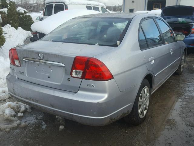 2HGES26753H520485 - 2003 HONDA CIVIC EX SILVER photo 4