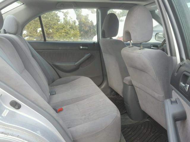 2HGES26753H520485 - 2003 HONDA CIVIC EX ვერცხლისფერი ფოტო 6