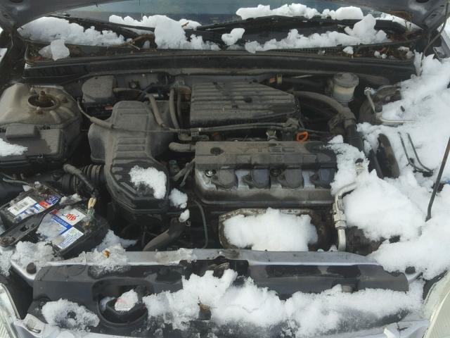 2HGES26753H520485 - 2003 HONDA CIVIC EX ვერცხლისფერი ფოტო 7