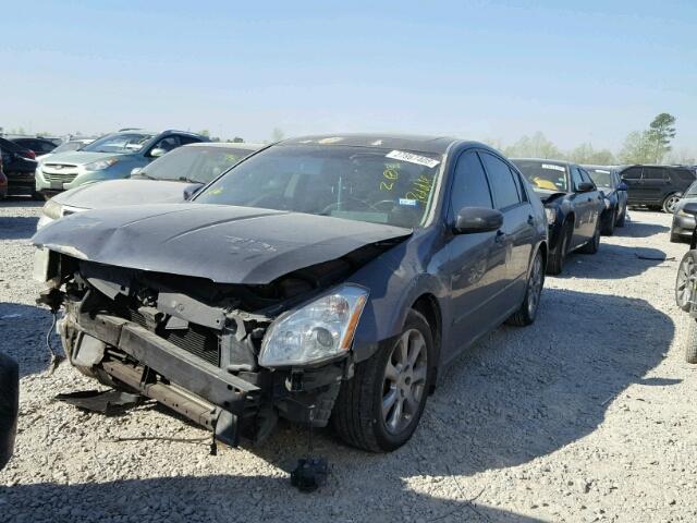 1N4BA41E57C824047 - 2007 NISSAN MAXIMA SE GRAY photo 2