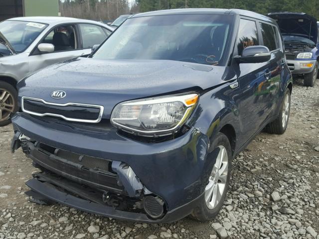 KNDJP3A53E7033567 - 2014 KIA SOUL + BLUE photo 2