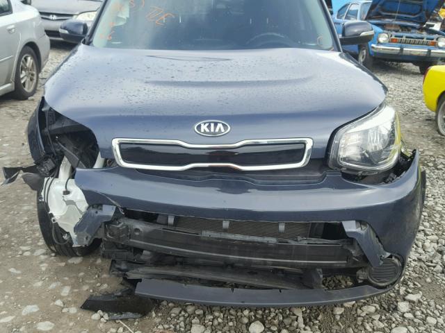 KNDJP3A53E7033567 - 2014 KIA SOUL + BLUE photo 7