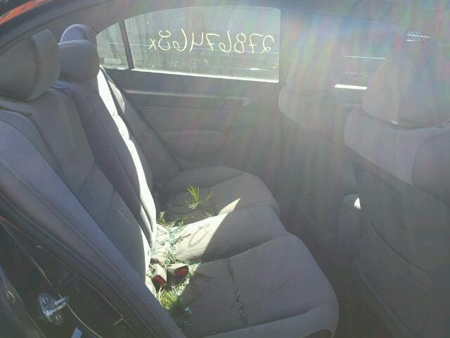 2HGFA168X6H527026 - 2006 HONDA CIVIC EX ლურჯი ფოტო 6