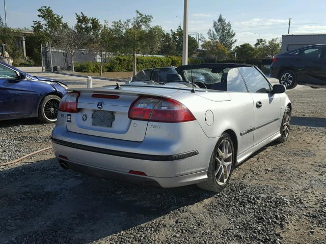 YS3FH79Y656003308 - 2005 SAAB 9-3 AERO SILVER photo 4