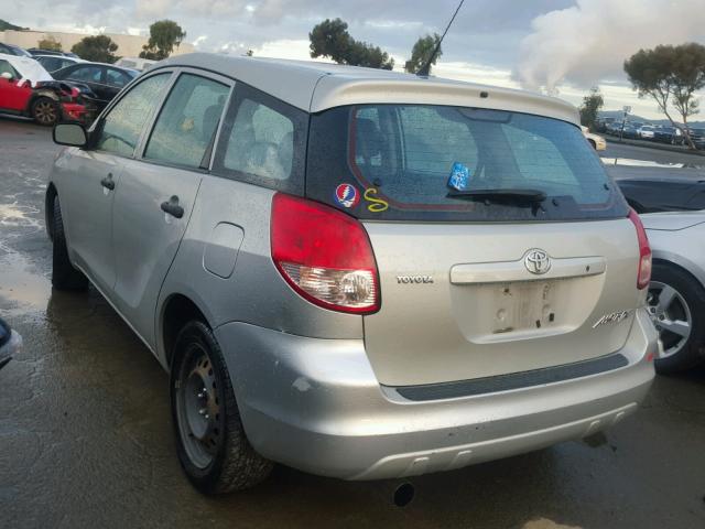 2T1KR32E23C098614 - 2003 TOYOTA MATRIX 银色 照片 3