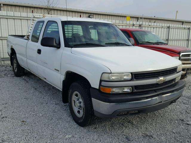 1GCEK19T61E298478 - 2001 CHEVROLET SILVERADO WHITE photo 1