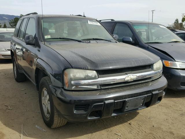 1GNDS13SX52344341 - 2005 CHEVROLET TRAILBLAZE BLACK photo 1