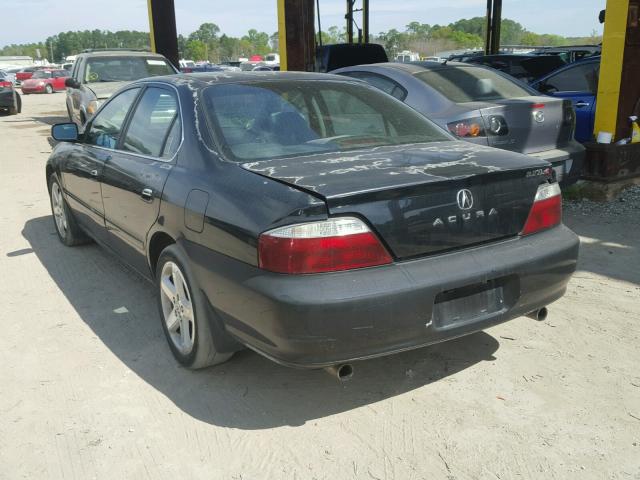 19UUA56802A022099 - 2002 ACURA 3.2TL TYPE BLACK photo 3