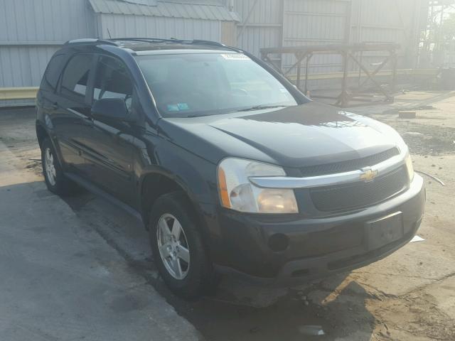 2CNDL33F386032434 - 2008 CHEVROLET EQUINOX LT BLACK photo 1